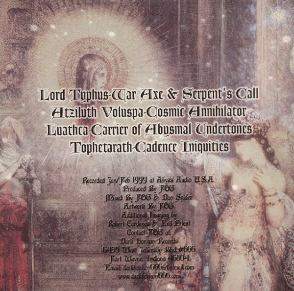 Fog Through the Eyes of the Night… Winged they Come (back)