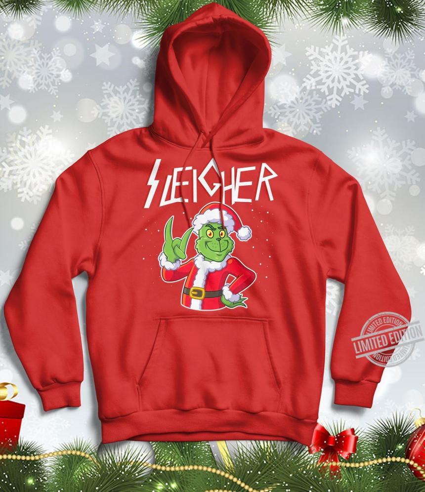 Sleigher-Santa-Grinch-Shirt